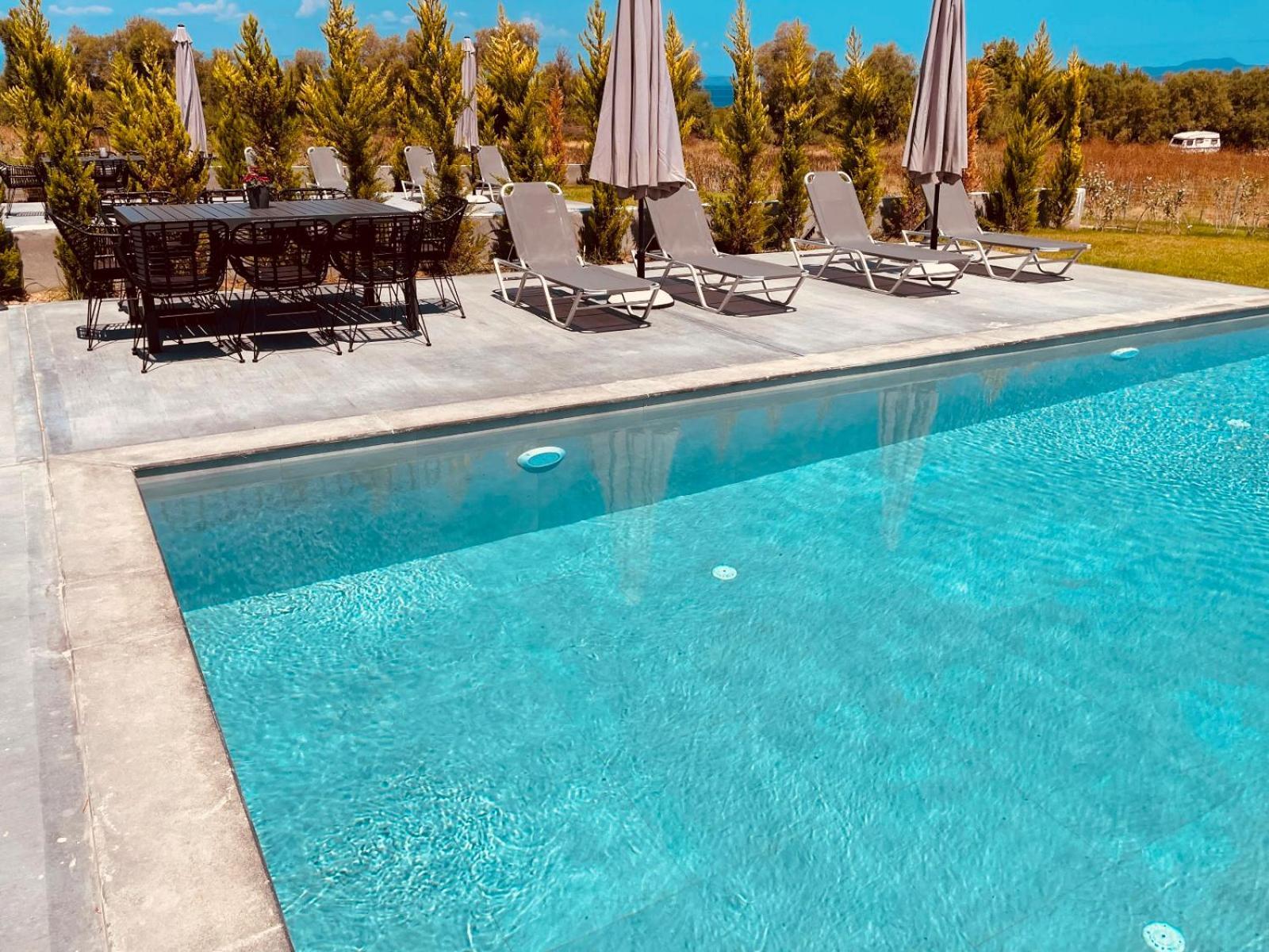 Glaroi 2 Villa Pefkochori Bagian luar foto